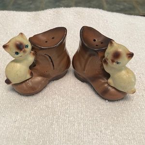 Vintage salt and pepper shakers